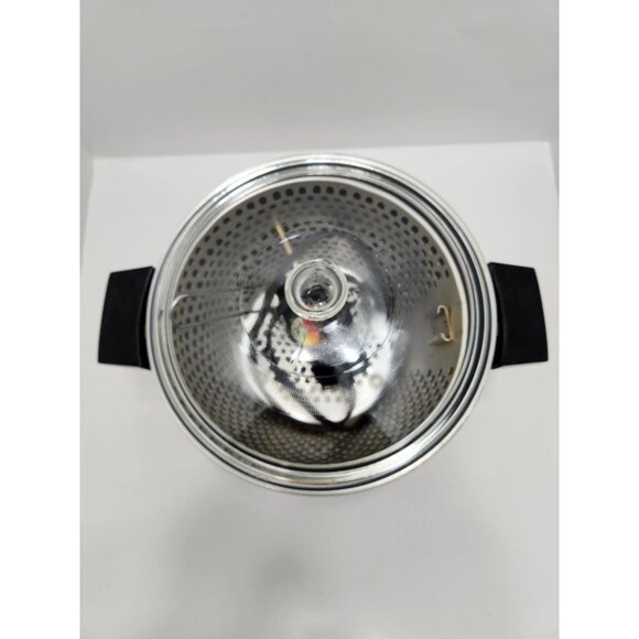 Vintage Dazey 6 Chef's Pot Steam Cooker Deep Fryer Model # DCP-6 W/ Recipe Book - Picture 2 of 11